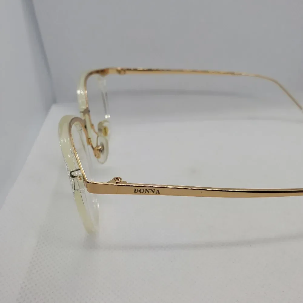 Donna Gold & Clear Glasses